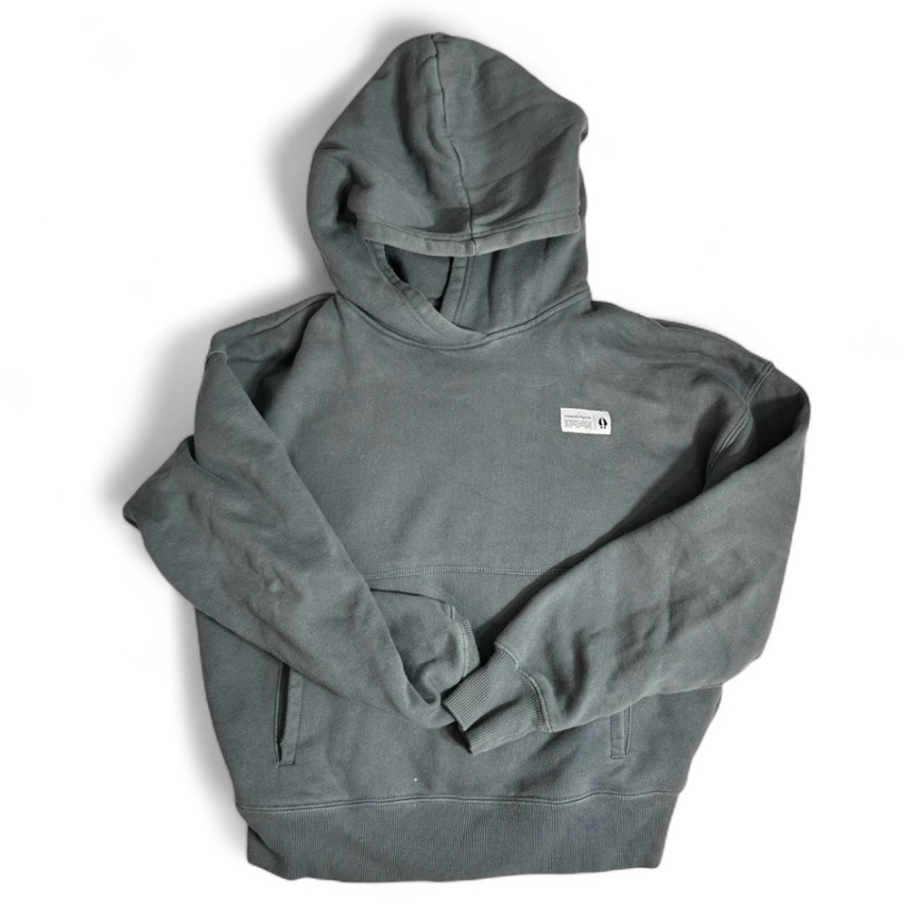 Bearded Goat Men's Hoodie Size Small Grey